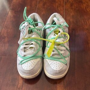 Off White x Nike Dunk Low Sneakers